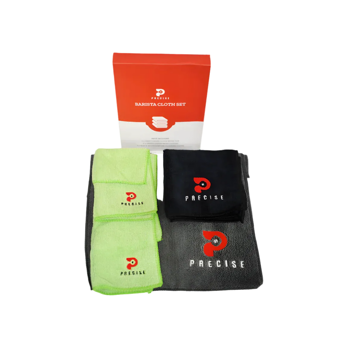 Precise Microfiber Cloth set - Cleaning Towel — square product photo with transparent padding