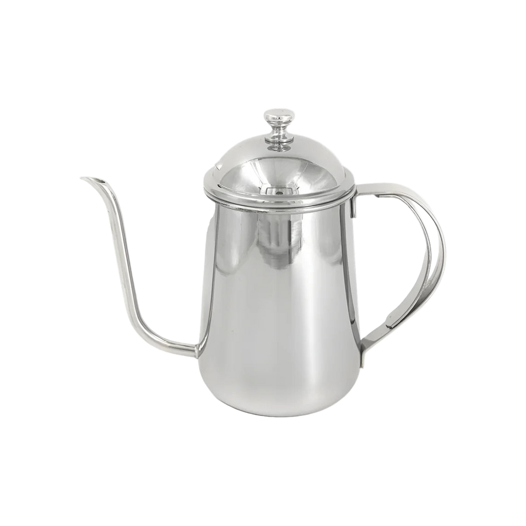 Precise Stainless Steel Coffee Kettle With Lid, 700ml — square product photo with transparent padding