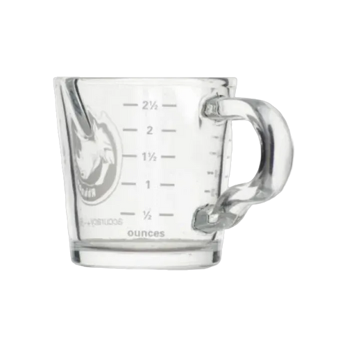 Rhino Coffee Gear 2.4oz Shot Glass with Handle — square product photo with transparent padding