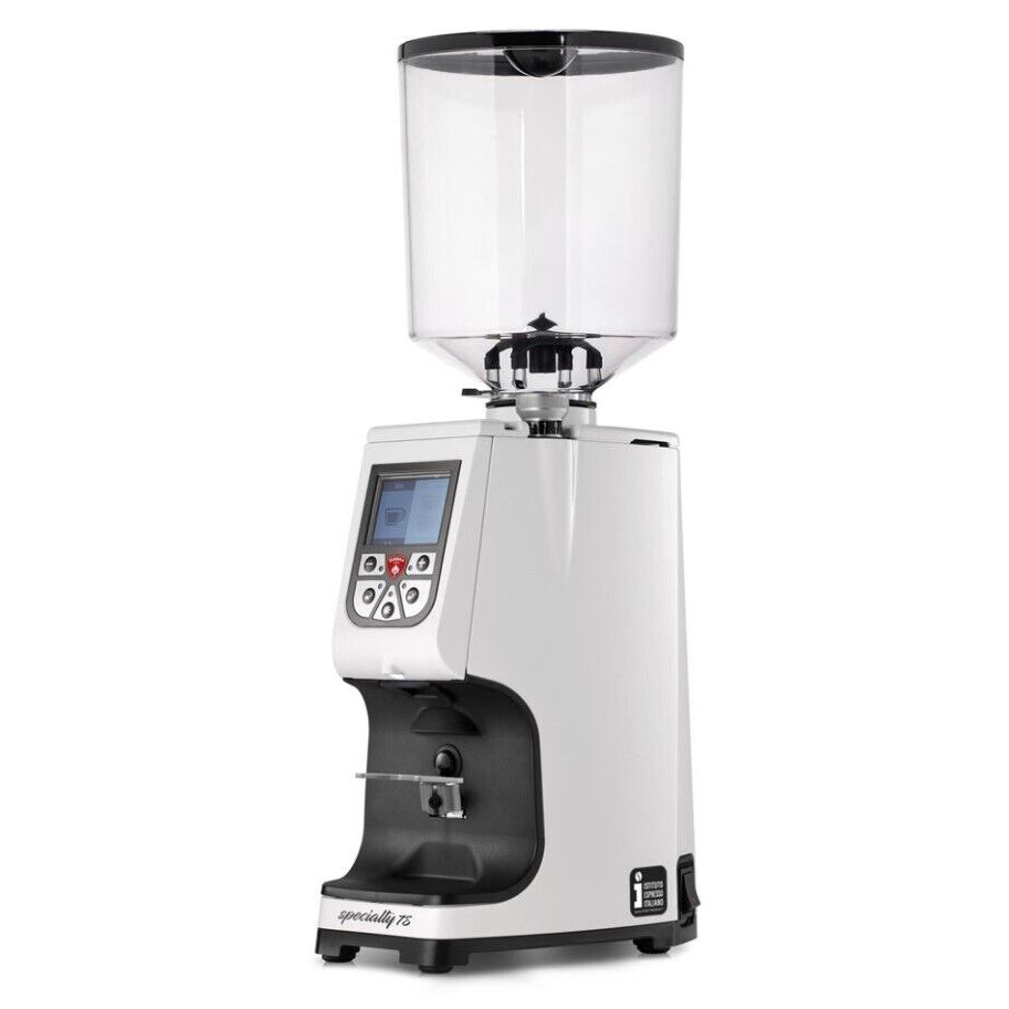 Eureka Atom Speciality 75E Espresso Grinder - BeanBurds Brewing Gadgets White Coffee Grinders