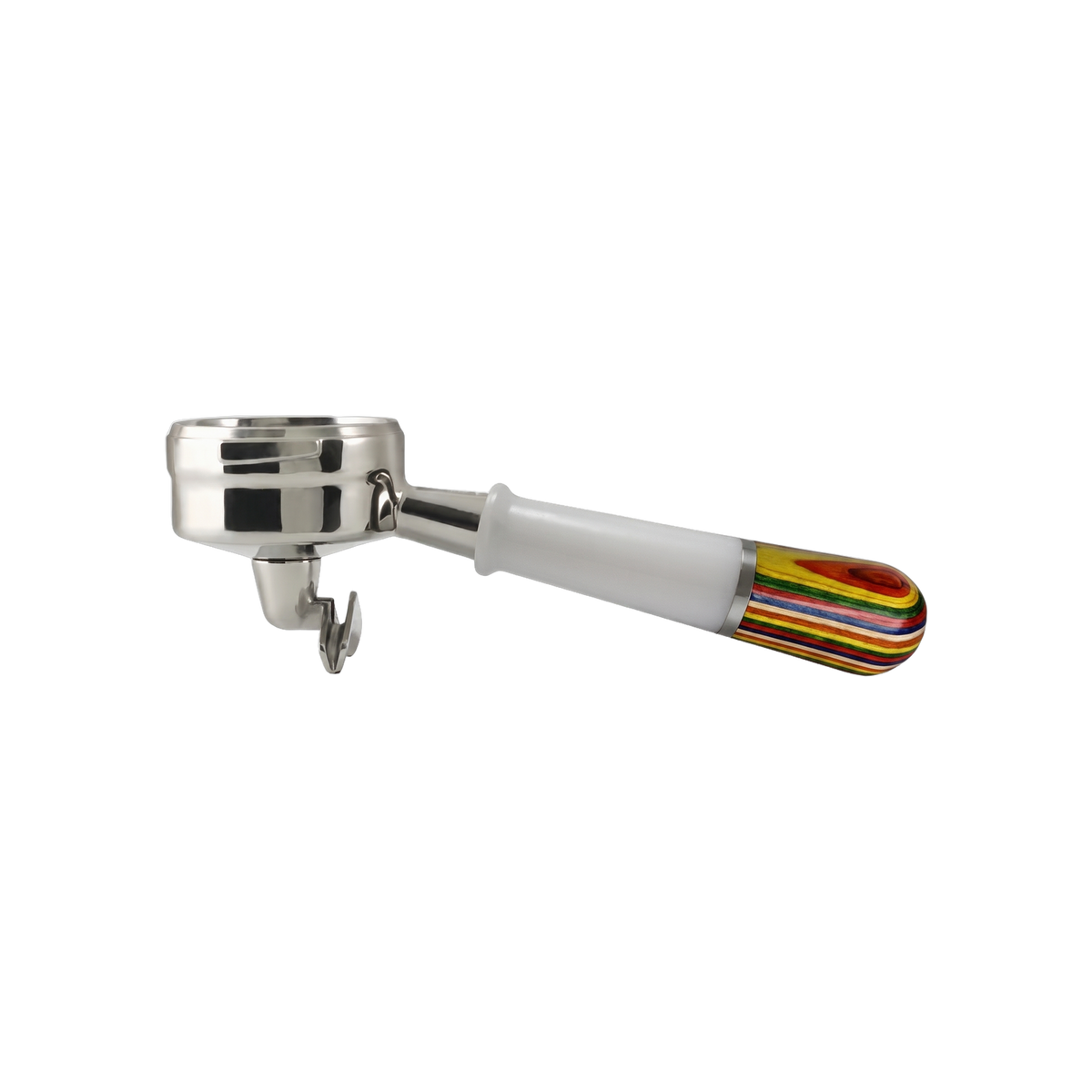 Pesado Spouted Portafilter — square product photo with transparent padding