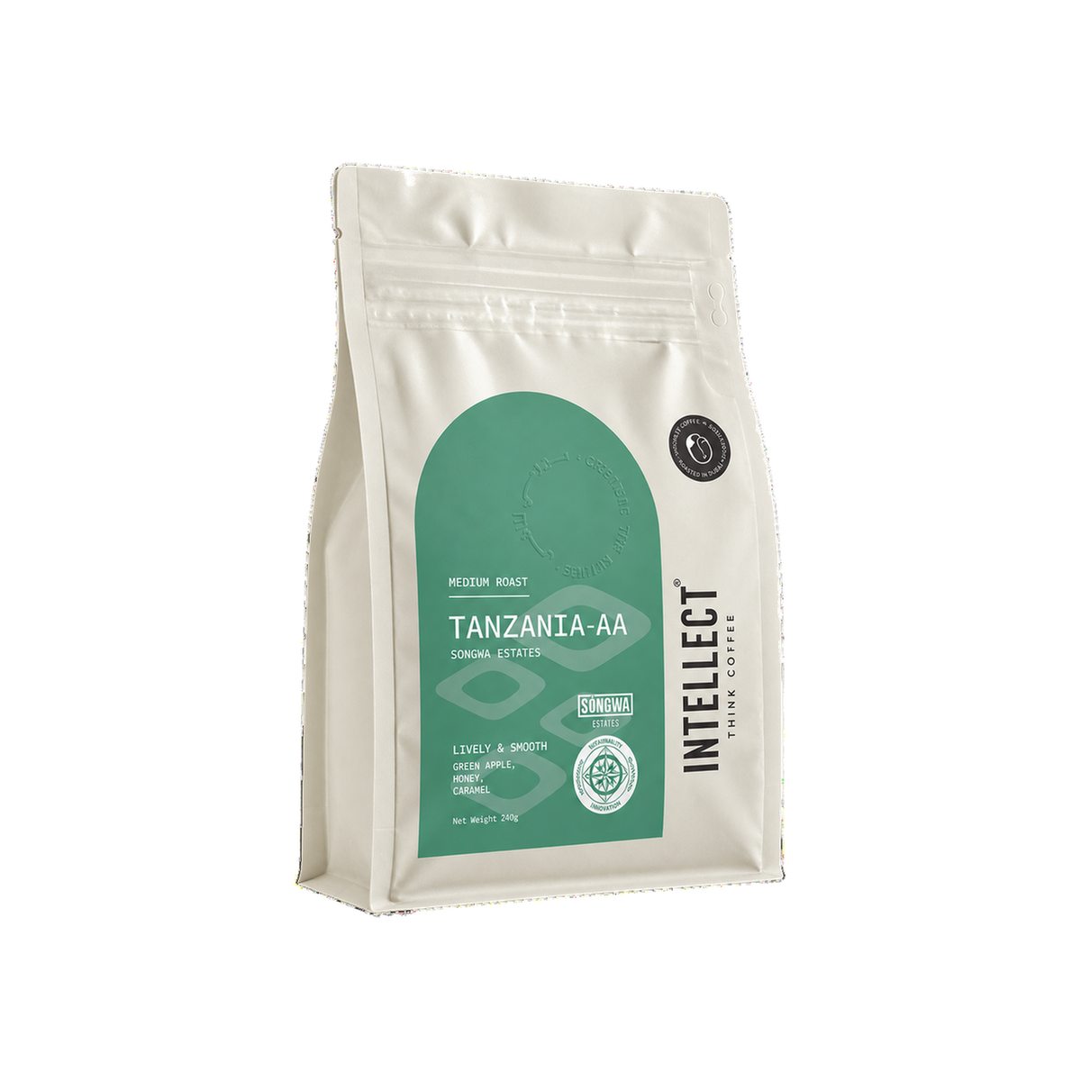Tanzania Songwa AA — square product photo with transparent padding