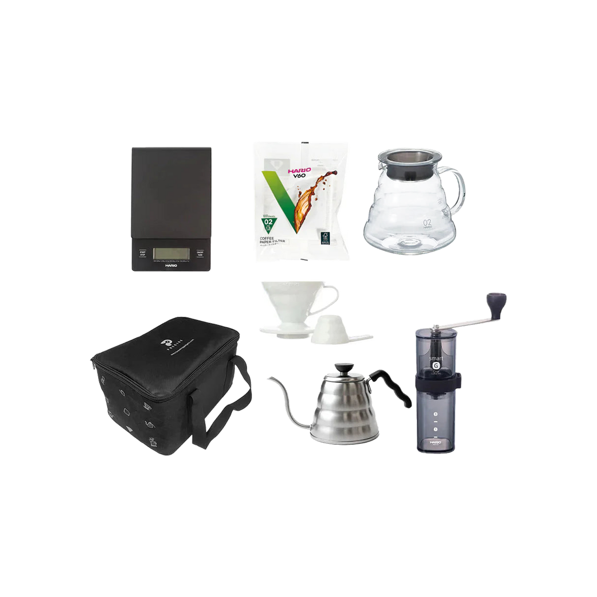 Travel Bundle 005 - BeanBurds Brewing Gadgets Standard Brewing Equipment