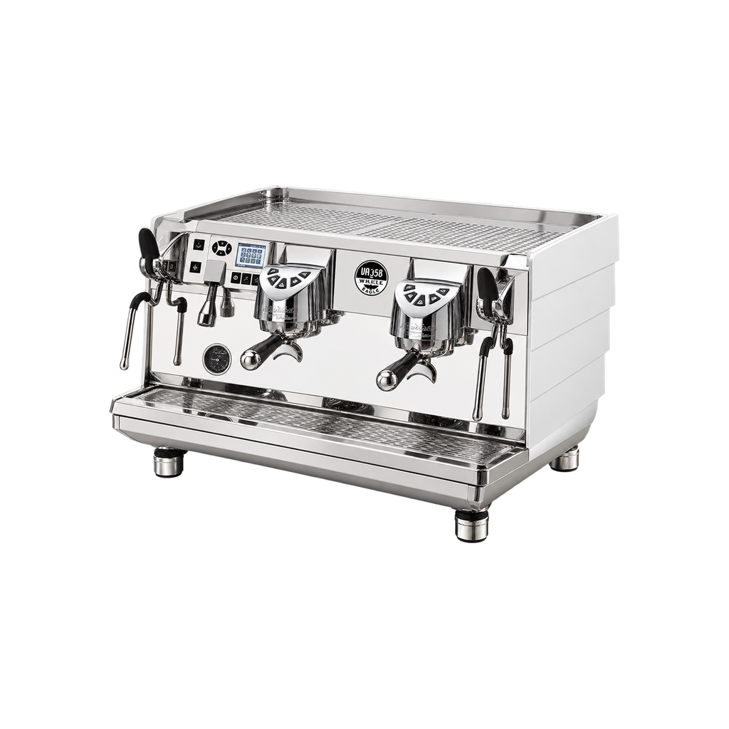 Victoria Arduino VA358 White Eagle Espresso Machine – Digital Display — product view on transparent background