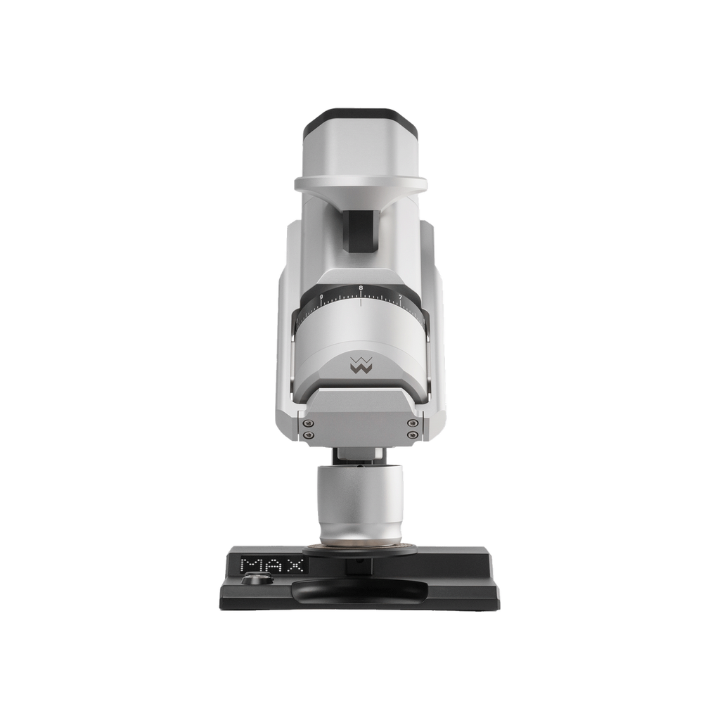 Weber Workshops EG-1 Mk.3 single-dose coffee grinder, front view