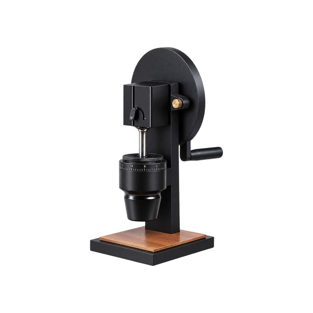 Weber Workshops HG-2 Manual Coffee Grinder — product view on transparent background