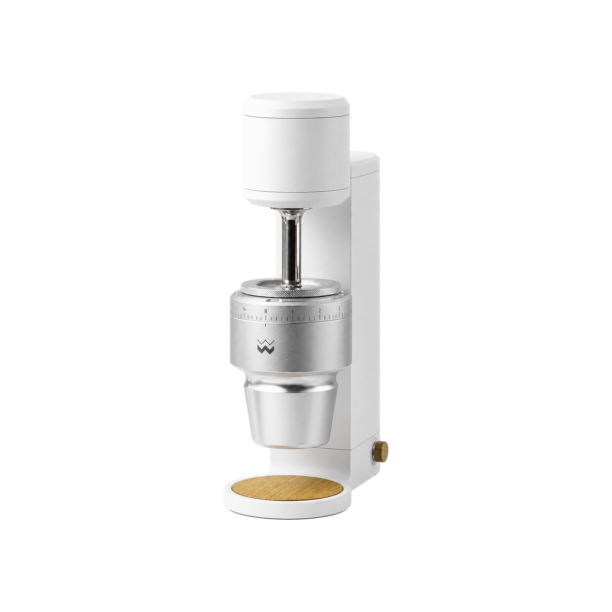 Weber Workshops Key MK. II Coffee Grinder — product view on transparent background