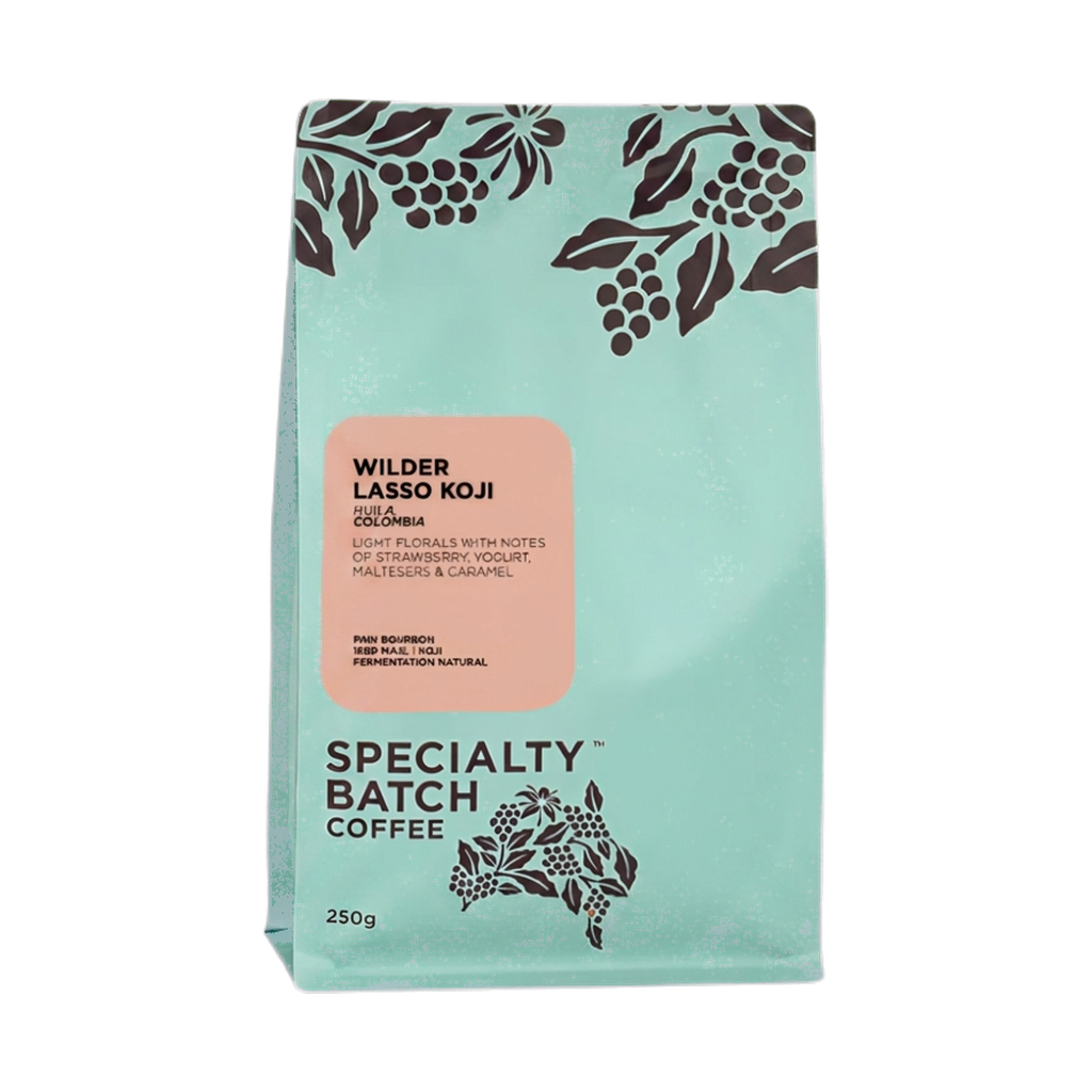 Wilder Lasso — upright transparent coffee hero