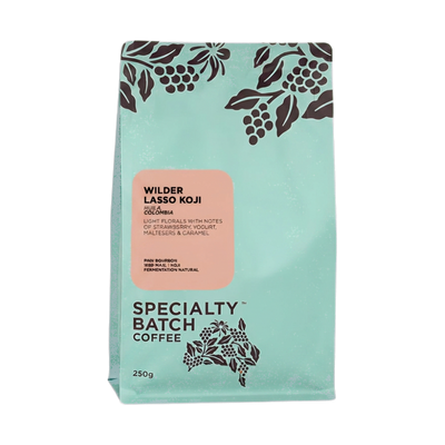 Wilder Lasso — upright transparent coffee hero