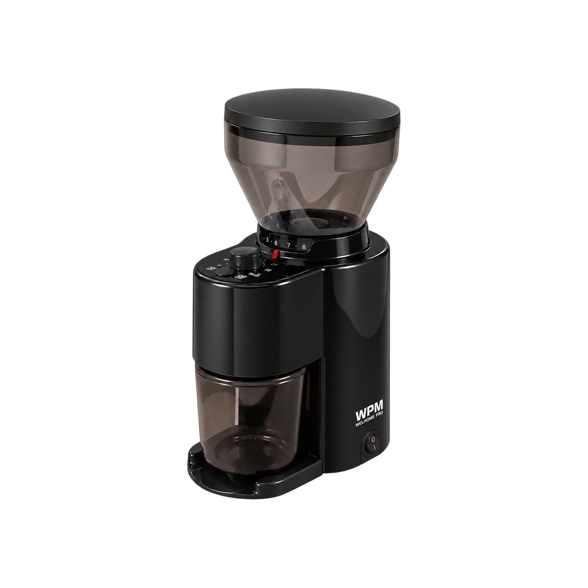 WPM ZD-10 T — Black — matching product angle on transparent background