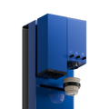xBloom Studio in Offline Blue, three-quarter view