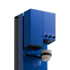 xBloom Studio in Offline Blue, three-quarter view