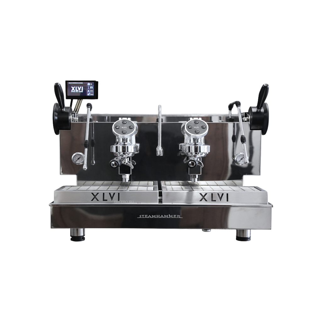 XLVI STEAMHAMMER CATTIVA - 2 Group - Single Boiler — square product photo with transparent padding