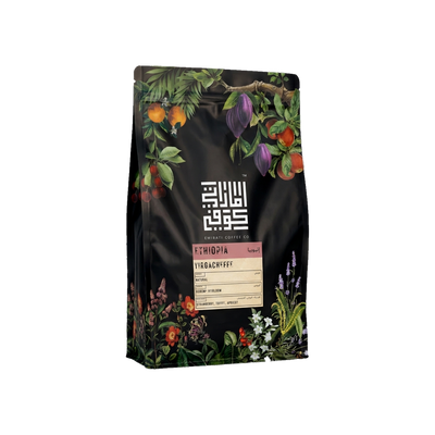 Ethiopia Yirgacheffe — square product photo with transparent padding