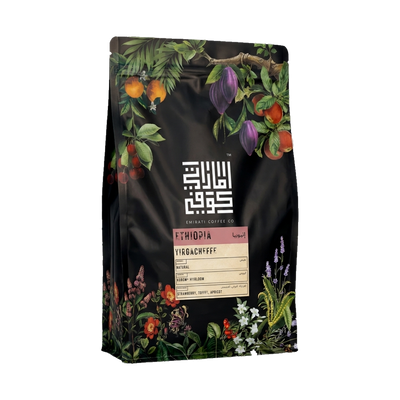 Ethiopia Yirgacheffe upright yaw pilot transparent hero