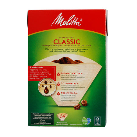 Melitta paper coffee filters 1x4 classic 80 pcs - BeanBurds CoffeeDesk