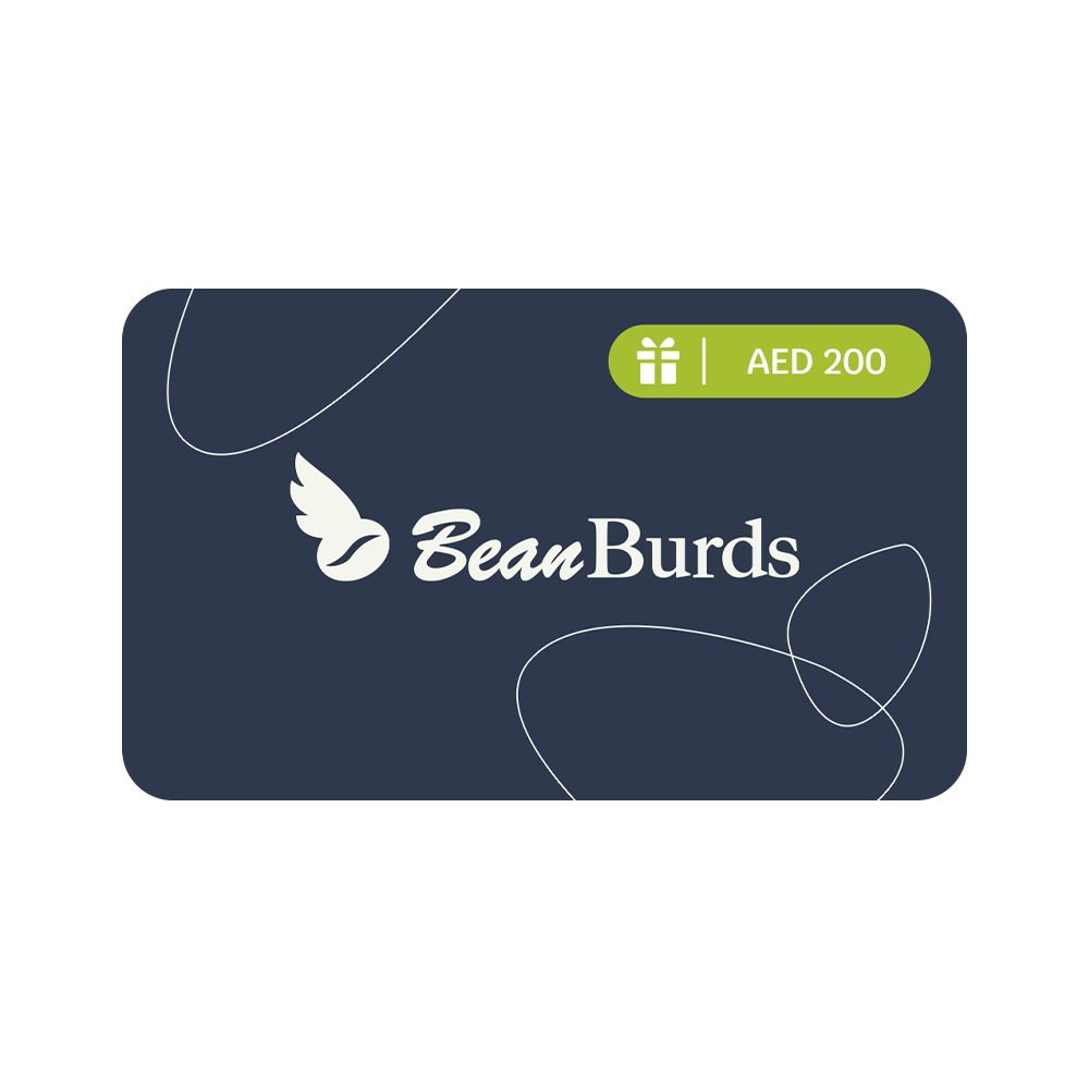 A BeanBurds Gift Card - BeanBurds BeanBurds AED 200.00