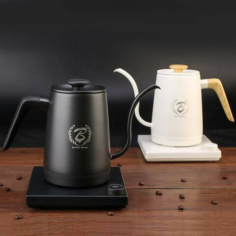 Barista Space 1 L Smart Temperature Controlled Electric Coffee Kettle - BeanBurds Saraya Coffee Smart Electric Kettle