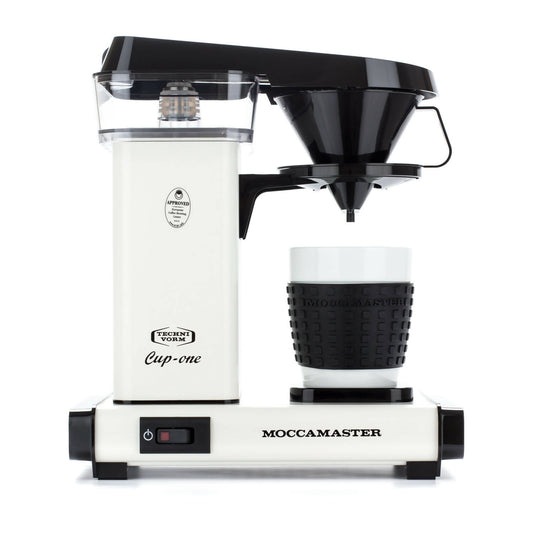 Moccamaster Cup-One Coffee Brewer - Filter Coffee Machine - BeanBurds CoffeeDesk Off White Coffee Maker