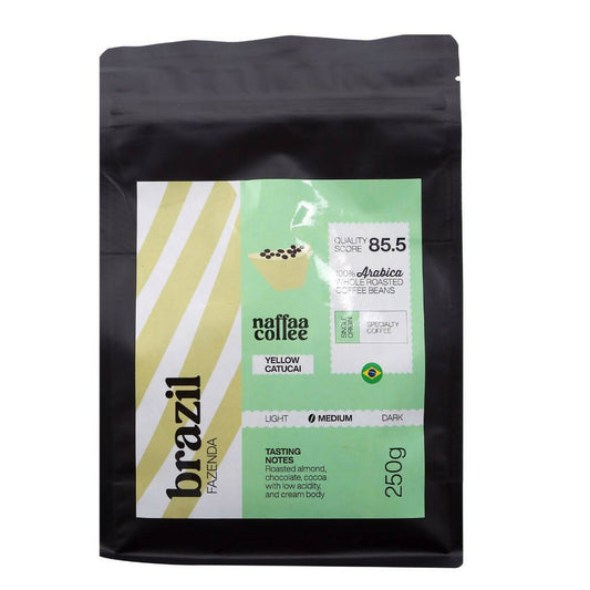 Brazil Fazenda - BeanBurds Naffaa Specialty Coffee 250 grams / Whole Beans Coffee Beans