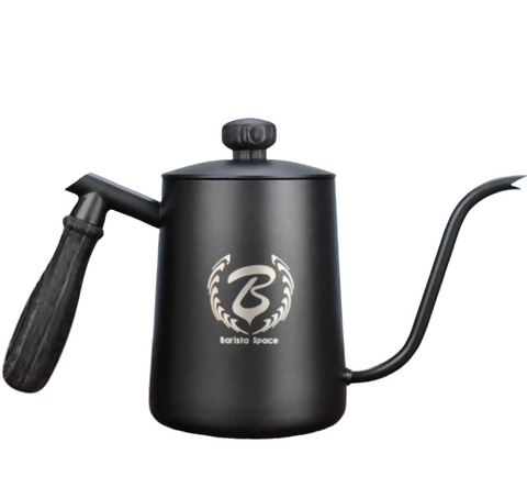 Barista Space Unique Spout Brewing Kettle 600ml - BeanBurds Saraya Coffee Black Brewing Kettle