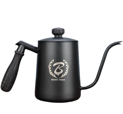 Barista Space Unique Spout Brewing Kettle 600ml - BeanBurds Saraya Coffee Black Brewing Kettle