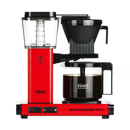 Moccamaster KBG Select - BeanBurds CoffeeDesk Red Coffee Maker