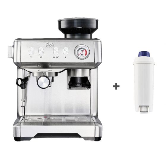 Solis Grind and Infuse Espresso Machine - BeanBurds Better Life Espresso Maker