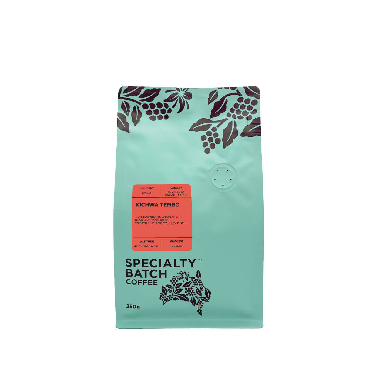 Kenya Kichwa Tembo - Filter - BeanBurds SPECIALTY BATCH COFFEE 250g (10 - 12 cups) / Whole beans
