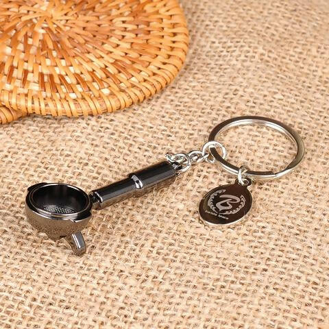 Barista Space Coffee Key Chain - BeanBurds Saraya Coffee Portafilter Barista Key Chain