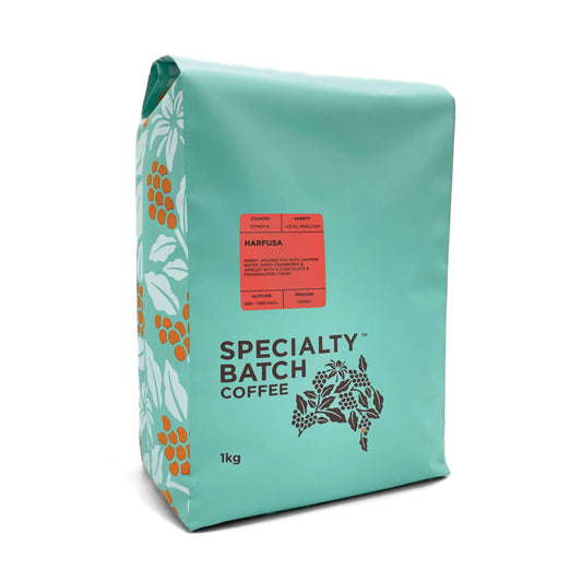 Ethiopia Harfusa- Filter - BeanBurds SPECIALTY BATCH COFFEE 1kg ( 40 - 48 cups) / Whole Beans Coffee Beans