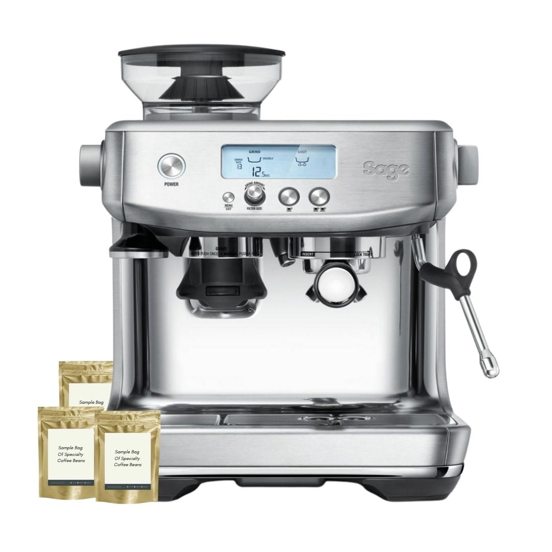 Breville Sage Barista Pro Bundle - Limited Offer - BeanBurds Breville Brushed Stainless Steel