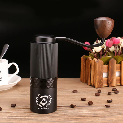 Barista Space Premium Coffee Hand Grinder 2.0 Black