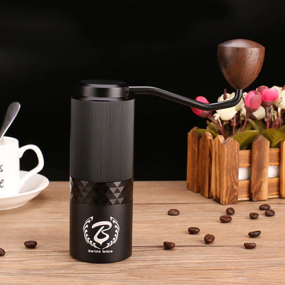 Barista Space Premium Coffee Hand Grinder 2.0 - BeanBurds Saraya Coffee Black Hand Grinder