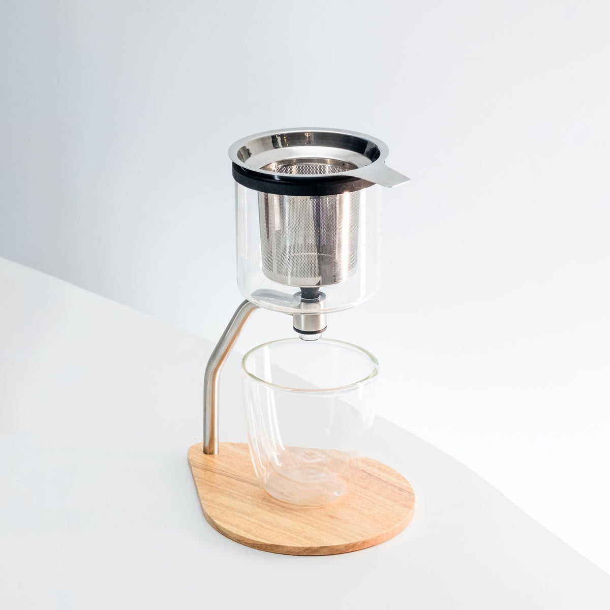 Manual coffee clearance brewer