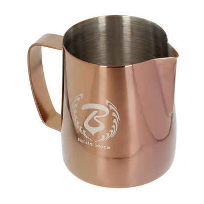 Barista Space Pitcher 600ml - BeanBurds Saraya Coffee Rose Golden 600ml Pitcher