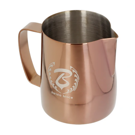 Barista Space Pitcher 350ml - BeanBurds Saraya Coffee Rose Golden Pitcher 350ml