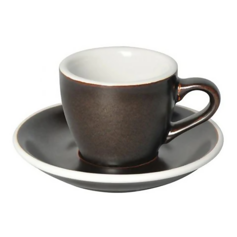 Loveramics Egg Espresso & Saucer 80ml - BeanBurds Saraya Coffee Espresso Cup