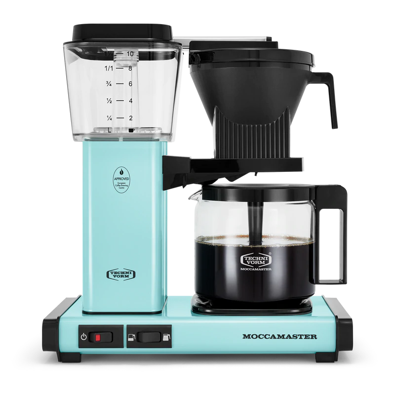 Moccamaster KBG Select - BeanBurds CoffeeDesk Turquoise Coffee Maker