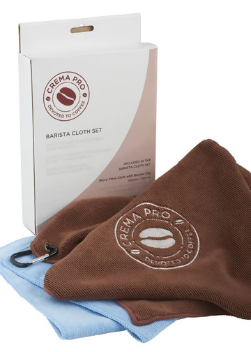 Crema Pro Barista Micro Cloth Set. 2 - BeanBurds Saraya Coffee Barista Cloth