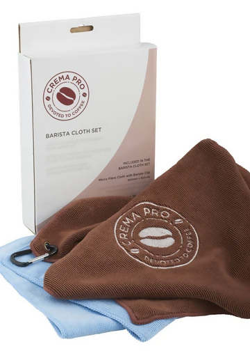 Crema Pro Barista Micro Cloth Set. 2 - BeanBurds Saraya Coffee Default Title Barista Cloth