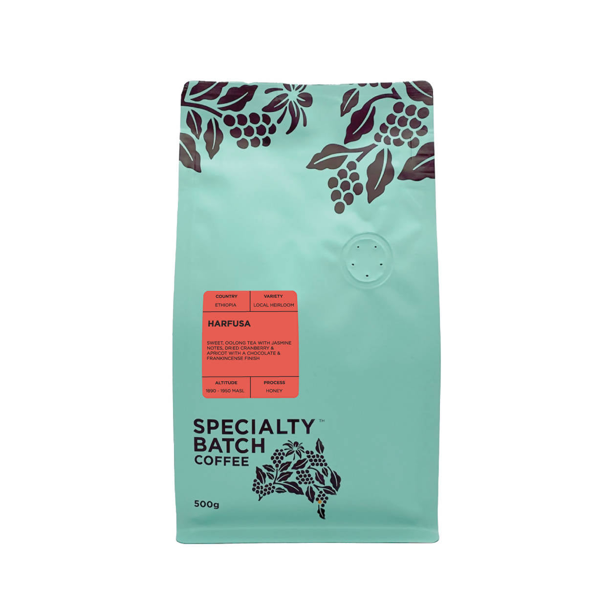 Ethiopia Harfusa- Filter - BeanBurds SPECIALTY BATCH COFFEE 1kg ( 40 - 48 cups) / Whole Beans