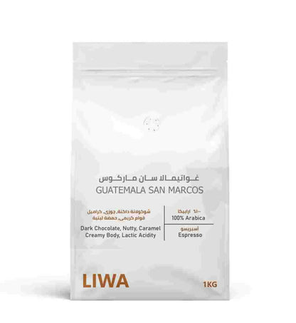 Guatemala San Marcos - BeanBurds Liwa Roastery 1KG / Whole Beans Roasted Coffee Beans