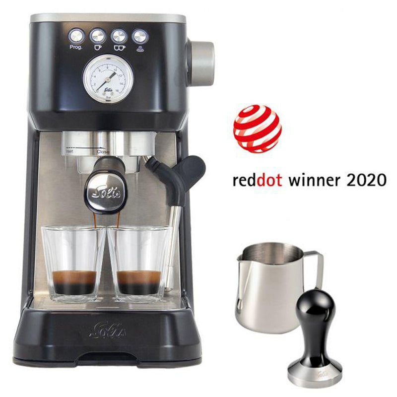 SOLIS Barista Perfetta Plus Coffee Maker - BeanBurds Better Life SOLIS Barista Perfetta Plus Black (Type 1170) Espresso Maker