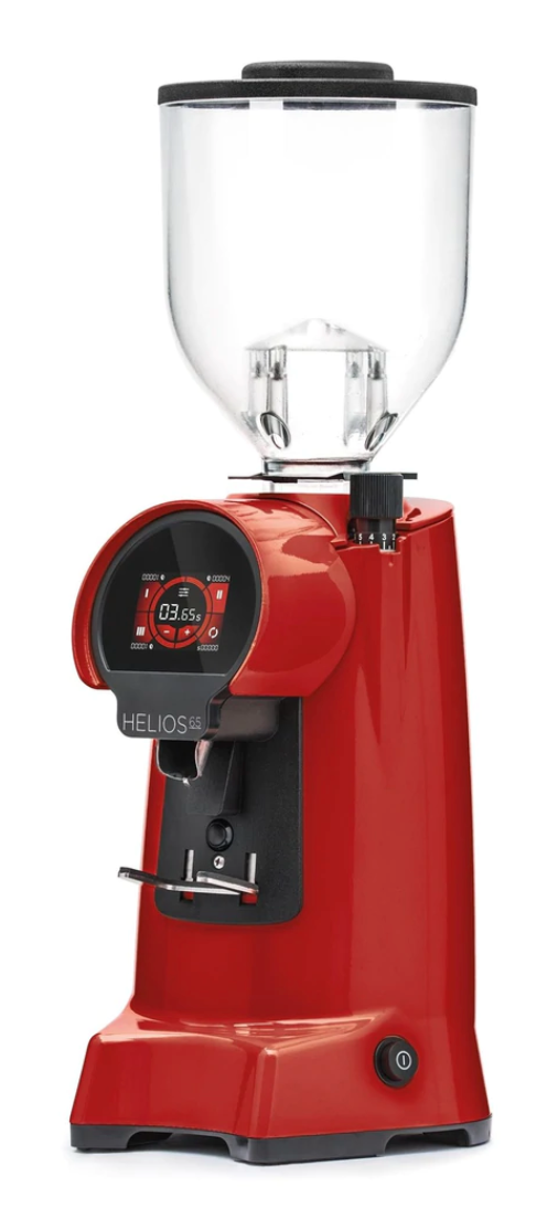 Eureka Helios 65 - BeanBurds CMI Equipment Red Coffee Grinders