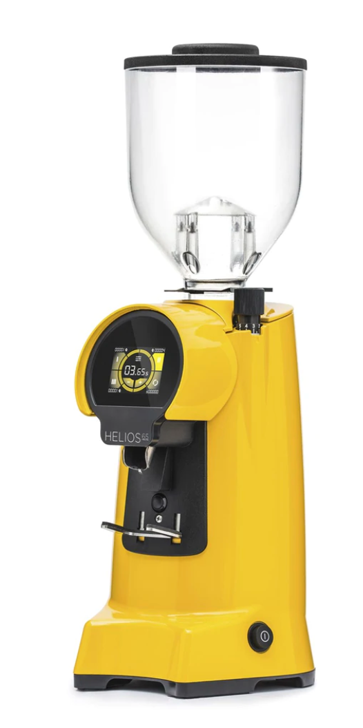 Eureka Helios 65 - BeanBurds CMI Equipment Yellow Coffee Grinders