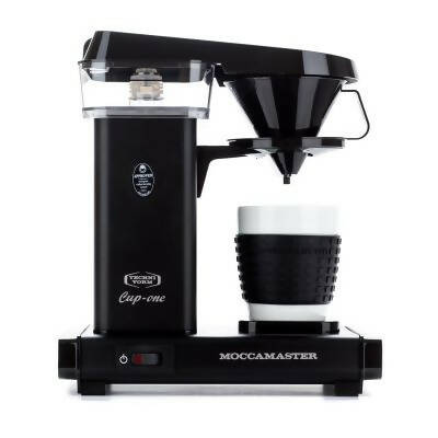 Moccamaster Cup-One Coffee Brewer - Filter Coffee Machine - BeanBurds CoffeeDesk Matte Black Coffee Maker