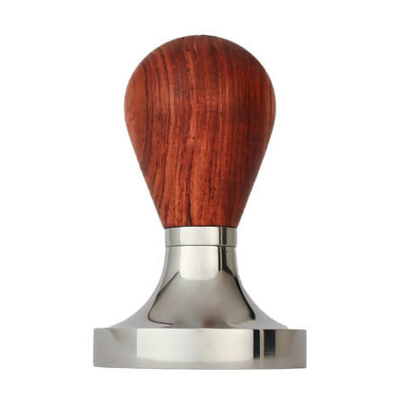 Espresso Gear - Rosewood Tamper - BeanBurds CoffeeDesk 58mm - Flat Tamper