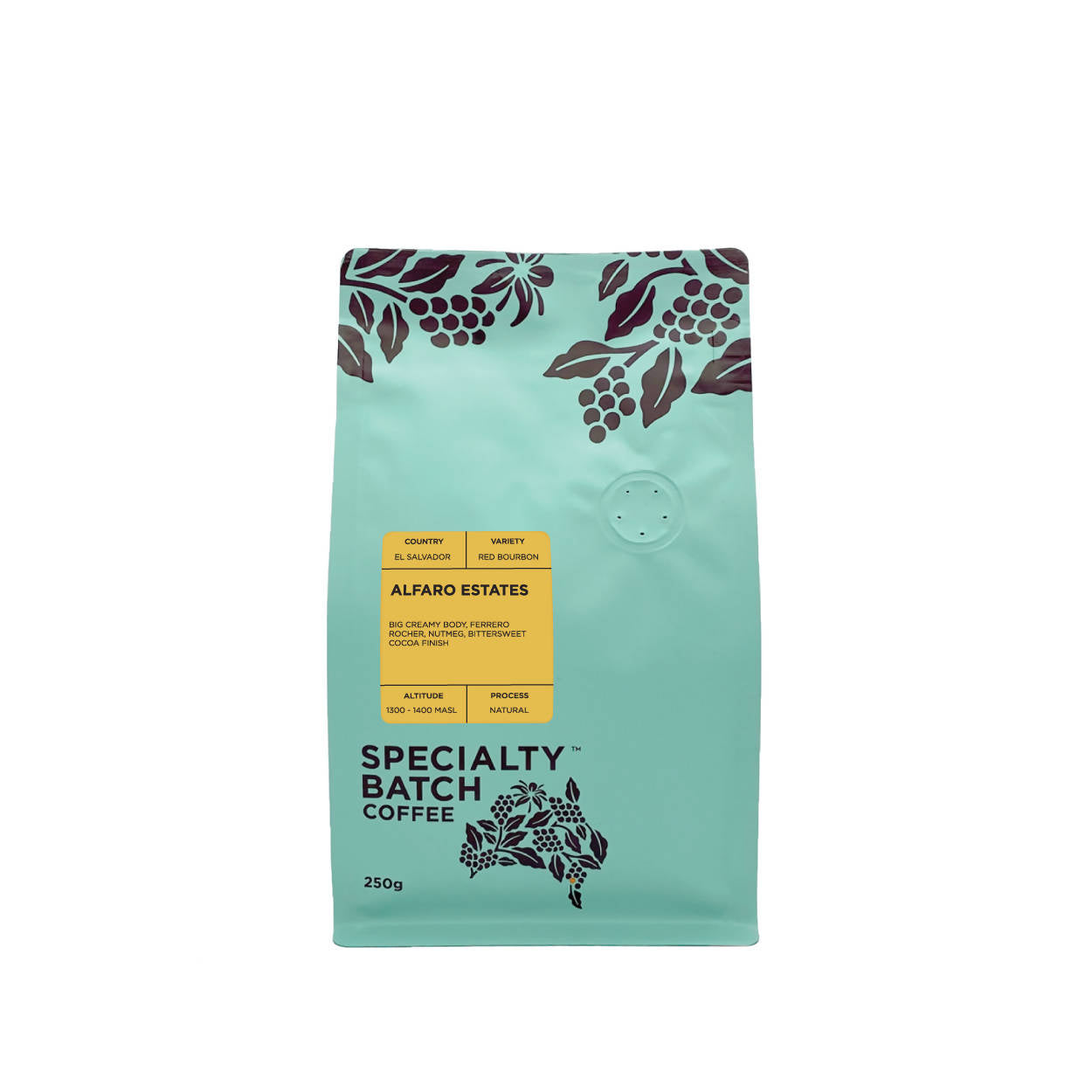 El Salvador Alfaro Estate - Espresso - BeanBurds SPECIALTY BATCH COFFEE 250g (10 - 12 cups) / Whole beans Coffee Beans