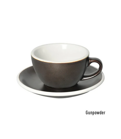 Loveramics Egg Flat White & Saucer 150ml - BeanBurds Saraya Coffee Flat White Cup